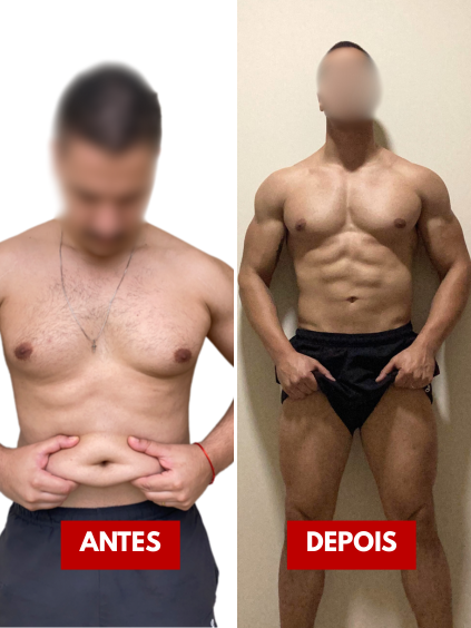 antes e depois