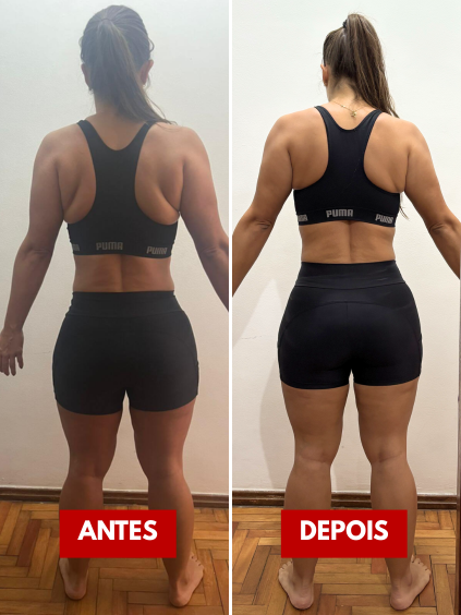 antes e depois