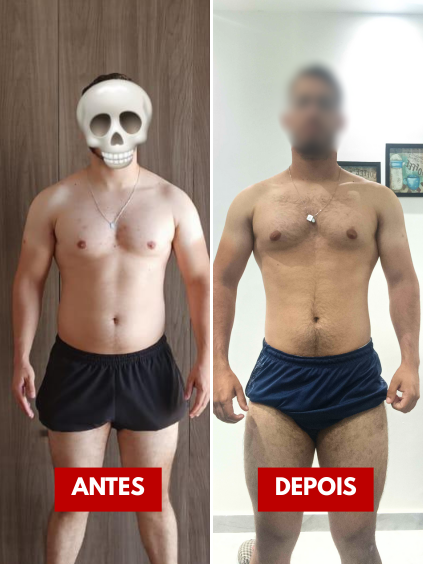 antes e depois
